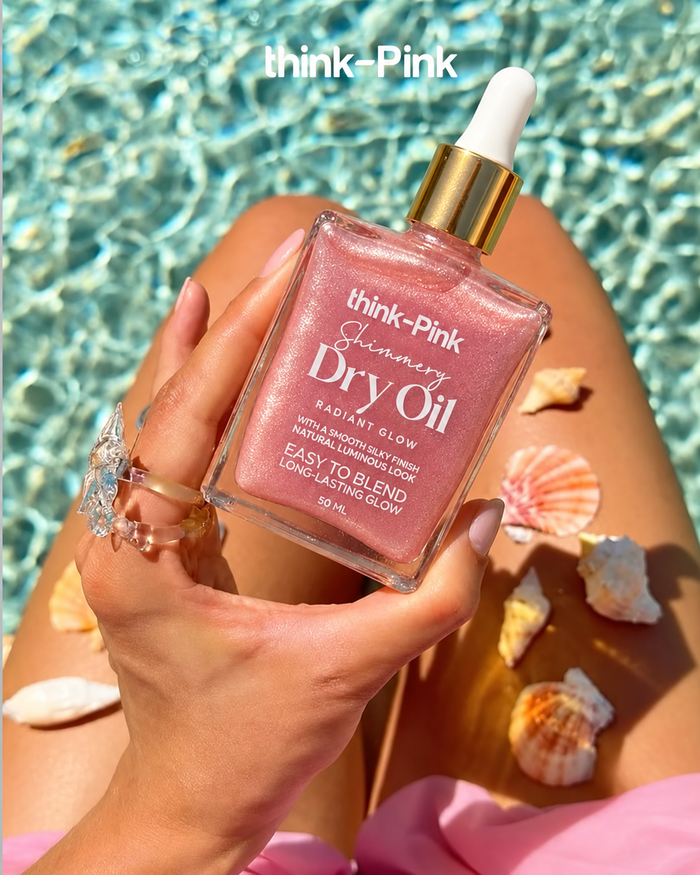 Shimmery Dry Oil - Rosy Glow 50ml